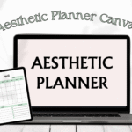 Aesthetic Planner – Editable Canva Template