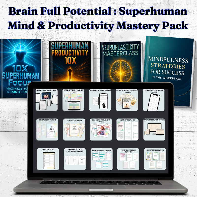 Brain Full Potential : Superhuman Mind & Productivity Mastery Pack
