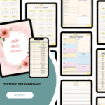 2026 Daily Planner – Editable Canva Template