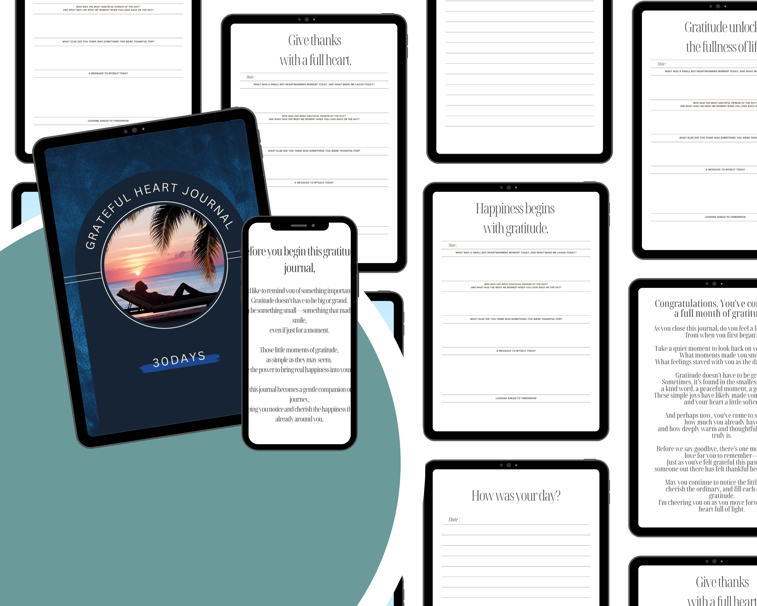30-Day Gratitude Journal